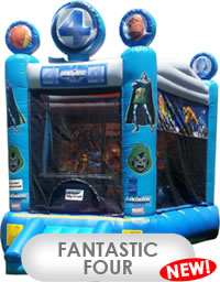 Fantastic Four  Jumping Castle